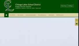 
							         Chisago Lakes School District / District Homepage								  
							    