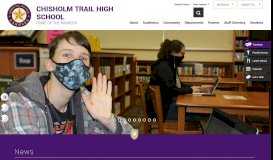 
							         Chisholm Trail High School - Eagle Mountain-Saginaw ISD								  
							    
