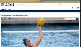 
							         Chloe Robinson - Women's Water Polo - UC Davis Athletics								  
							    