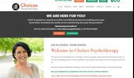 
							         Choices Psychotherapy: Minneapolis Counseling Services								  
							    