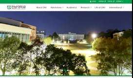 
							         Chonnam National University								  
							    