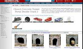 
							         Chooch Concrete Tunnel Portal Double Track (2 Pack) N Scale Model ...								  
							    