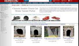 
							         Chooch Double-Track Cut Stone Tunnel Portal HO Scale Model ...								  
							    