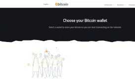 
							         Choose your wallet - Bitcoin - Bitcoin.org								  
							    
