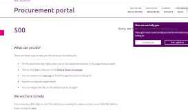 
							         Choosing a procedure | Procurement Portal | Mills & Reeve								  
							    