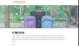 
							         Choosing the Best Suitcase for Travel - 2019 Suitcase Reviews ...								  
							    