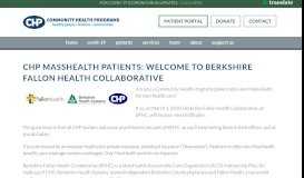 
							         CHP MassHealth Patients: Welcome to Berkshire Fallon Health ...								  
							    