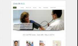 
							         Chris Oh MD | Internal Medicine – Quality, affordable health care								  
							    