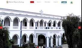 
							         Christ Church College Lucknow: Educational Portal								  
							    