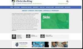 
							         Christ the King Catholic Primary School								  
							    