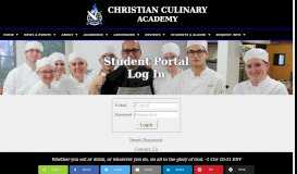 
							         Christian Culinary Academy - Student Web - Christian Chefs ...								  
							    