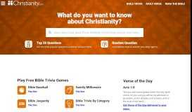 
							         Christianity - Faith in God, Jesus Christ - Christian Living, Trivia								  
							    