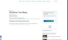 
							         Christmas Tree Shops | Military.com								  
							    