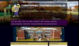
							         Christopher Columbus School #8: Home								  
							    