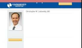 
							         Christopher M. Lodowsky, MD - Comprehensive Urologic Care								  
							    