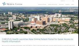 
							         CHRISTUS Health Launches New Online Patient Portal for Easier ...								  
							    