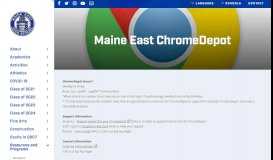 
							         Chrome Depot - Maine East High School								  
							    