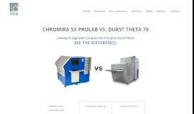 
							         Chromira ProLab vs Durst Theta 76 - ZBE								  
							    