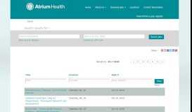 
							         Chs Psg Online Portal Jobs - Atrium Health Jobs								  
							    