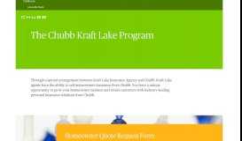 
							         Chubb Kraft Lake Program in the U.S. - Chubb								  
							    