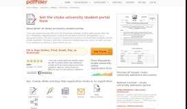 
							         Chuka University Application Form - Fill Online, Printable, Fillable ...								  
							    