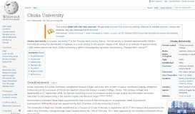 
							         Chuka University - Wikipedia								  
							    