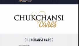 
							         Chukchansi Cares - - Chukchansi Gold Resort & Casino								  
							    