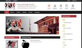
							         Churchill High School / Homepage - neisd								  
							    