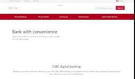 
							         CIBC US Online Banking Sign On - CIBC Bank USA								  
							    