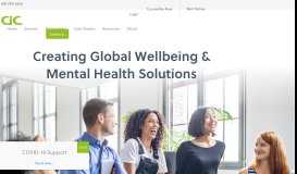 
							         CiC Improves Employee Wellbeing & Mental Health at Work								  
							    