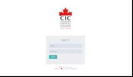
							         CIC Portal | Login								  
							    