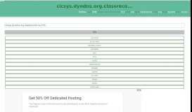 
							         cicsys.dyndns.org.classrecord.ma.313 - Robtex								  
							    