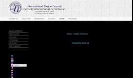 
							         CID-Portal - International Dance Council								  
							    