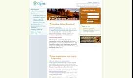 
							         Cigna Client Resources								  
							    