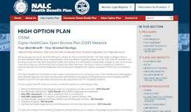 
							         CIGNA | National Association of Letter Carriers Health Benefit Plan								  
							    