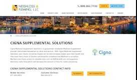 
							         Cigna Supplemental Solutions Archives - Neishloss & Fleming								  
							    