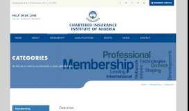 
							         CIIN Membership Categories | Chartered Insurance Institute of ...								  
							    