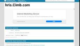 
							         Cimb - E-Business Suite Home Page Redirect								  
							    
