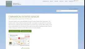 
							         Cimmaron Estates Senior Apartments - Greystone								  
							    