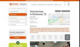 
							         Cinco South, Richmond, TX Veterinarian | Banfield Pet Hospital								  
							    