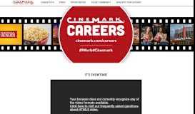 
							         Cinemark - Candidates should bring their resume, arrive on time, and ...								  
							    