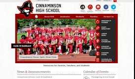 
							         Cinnaminson High School								  
							    