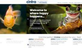 
							         Cintra – The Friendly Face of HR & Payroll								  
							    