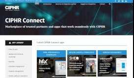 
							         CIPHR Connect - CIPHR Connect								  
							    