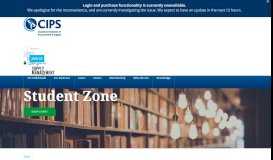 
							         CIPS Student Zone & Study Resources - The Chartered ...								  
							    
