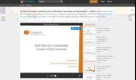 
							         Cireson's Self-Service Portal Unleashed! - for Microsoft System Center								  
							    