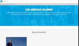
							         CISabroad Alumni | CISabroad								  
							    