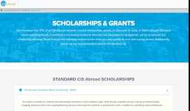 
							         CISabroad Scholarships & Grants | Spend Less, Save More with Us!								  
							    
