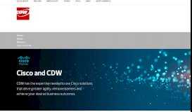 
							         Cisco and CDW | CDW - CDW UK								  
							    
