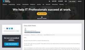 
							         Cisco ASA Portal - Experts Exchange								  
							    